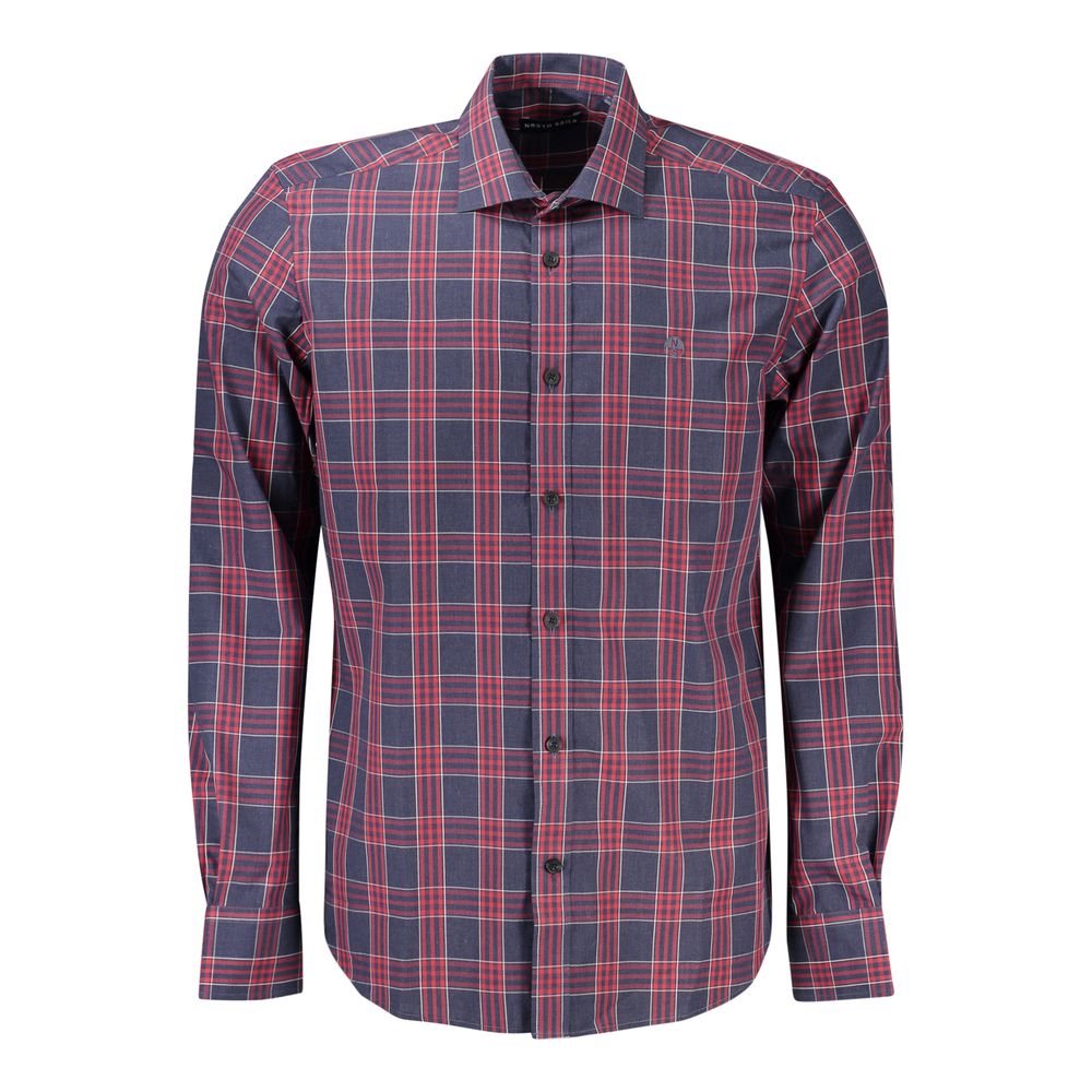 North Sails Blue Cotton Men's Shirt | Regal Royce