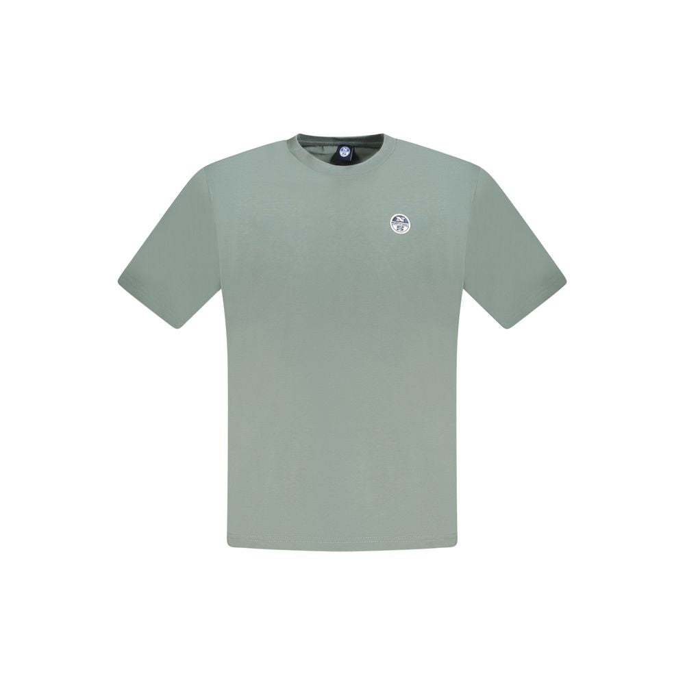 North Sails Verde Cotton Men T-Shirt | Regal Royce