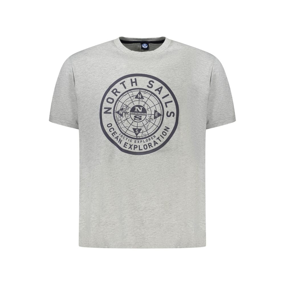 North Sails Grigio Cotton Mens T-Shirt | Regal Royce