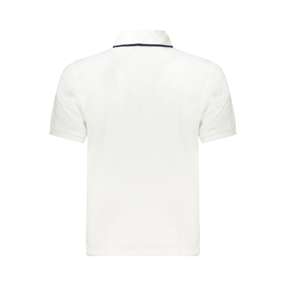 North Sails White Cotton Men Polo-Shirt | Regal Royce
