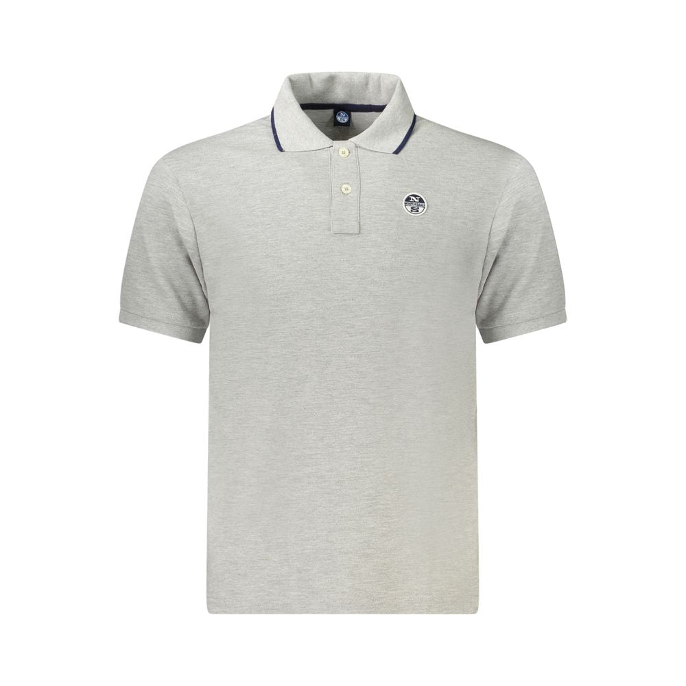North Sails Grigio Cotton Men Polo | Regal Royce