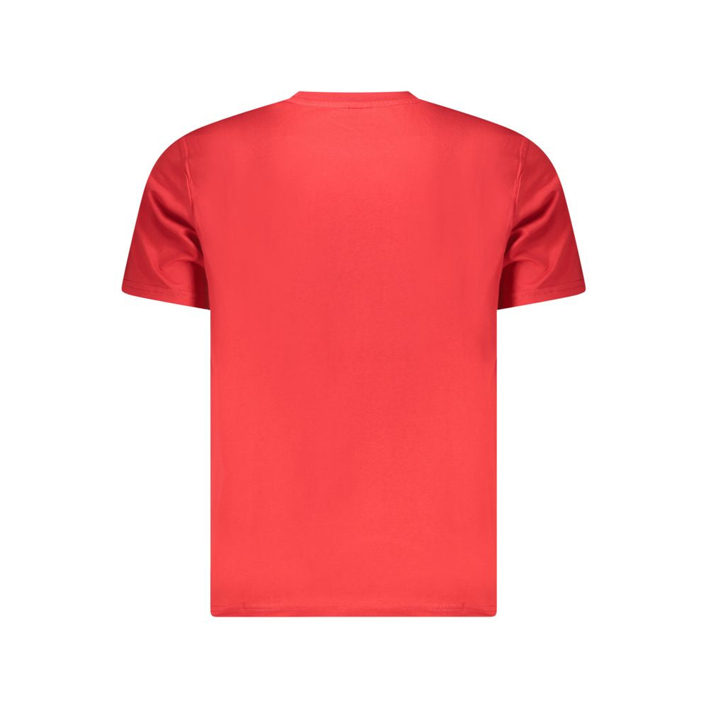 North Sails Red Cotton Men T-Shirt | Regal Royce
