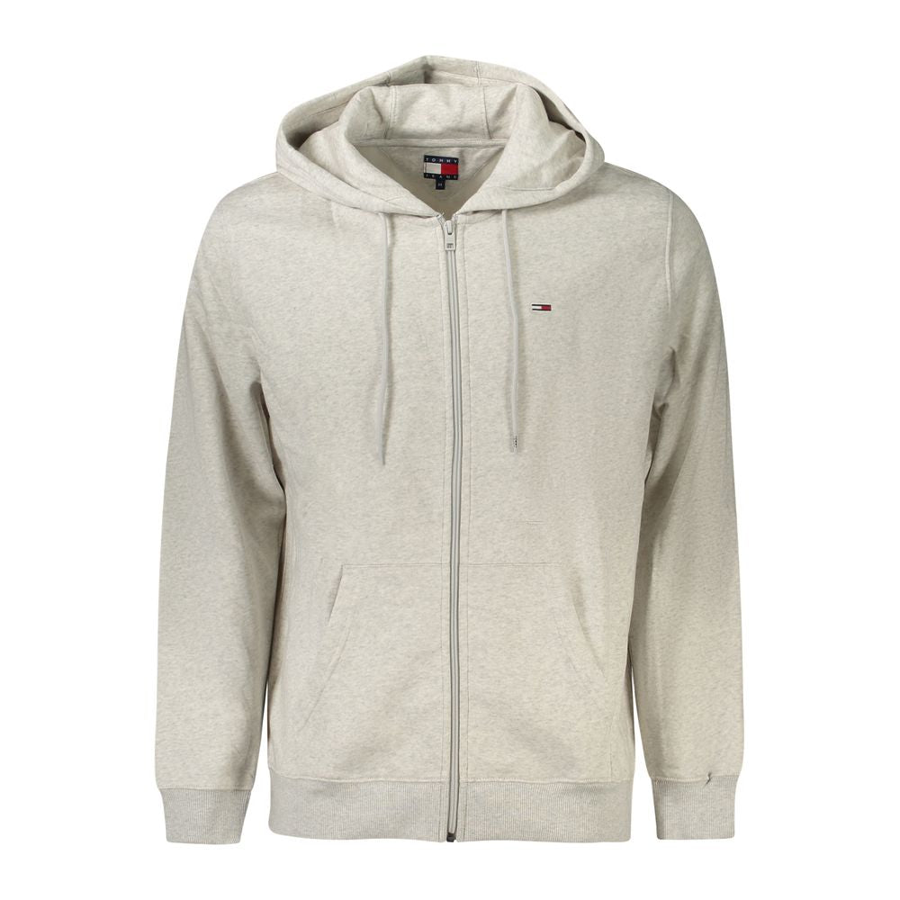 Tommy Hilfiger Grigio Cotton Men's Sweatshirt Hoodie | Regal Royce