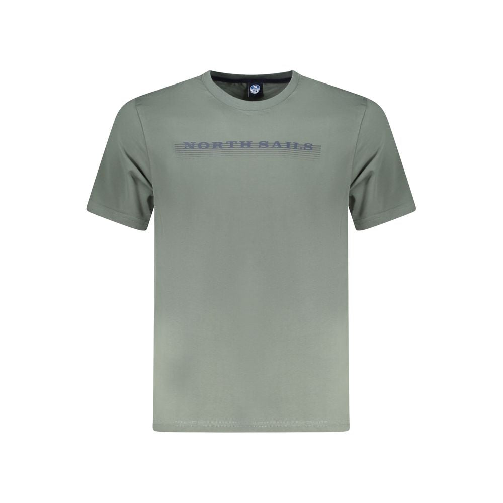 North Sails Verde Cotton Men T-Shirt | Regal Royce