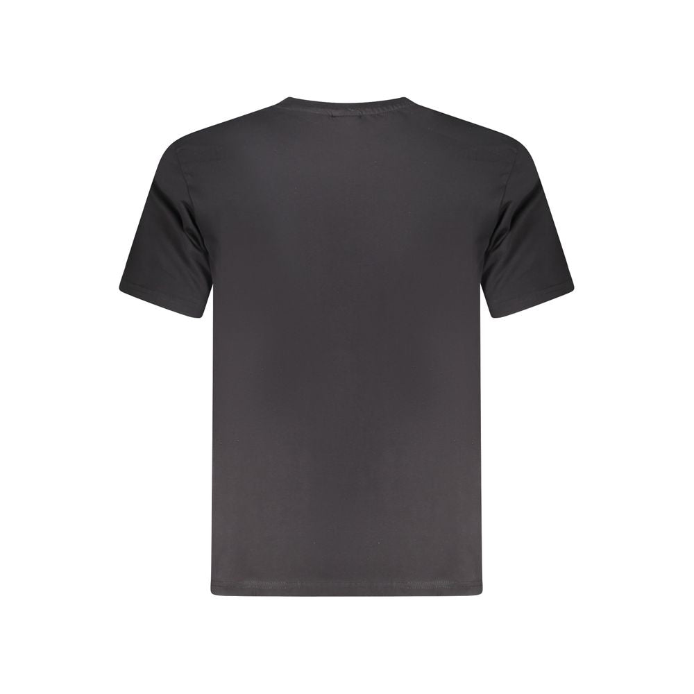 North Sails Black Cotton Men T-Shirt | Regal Royce