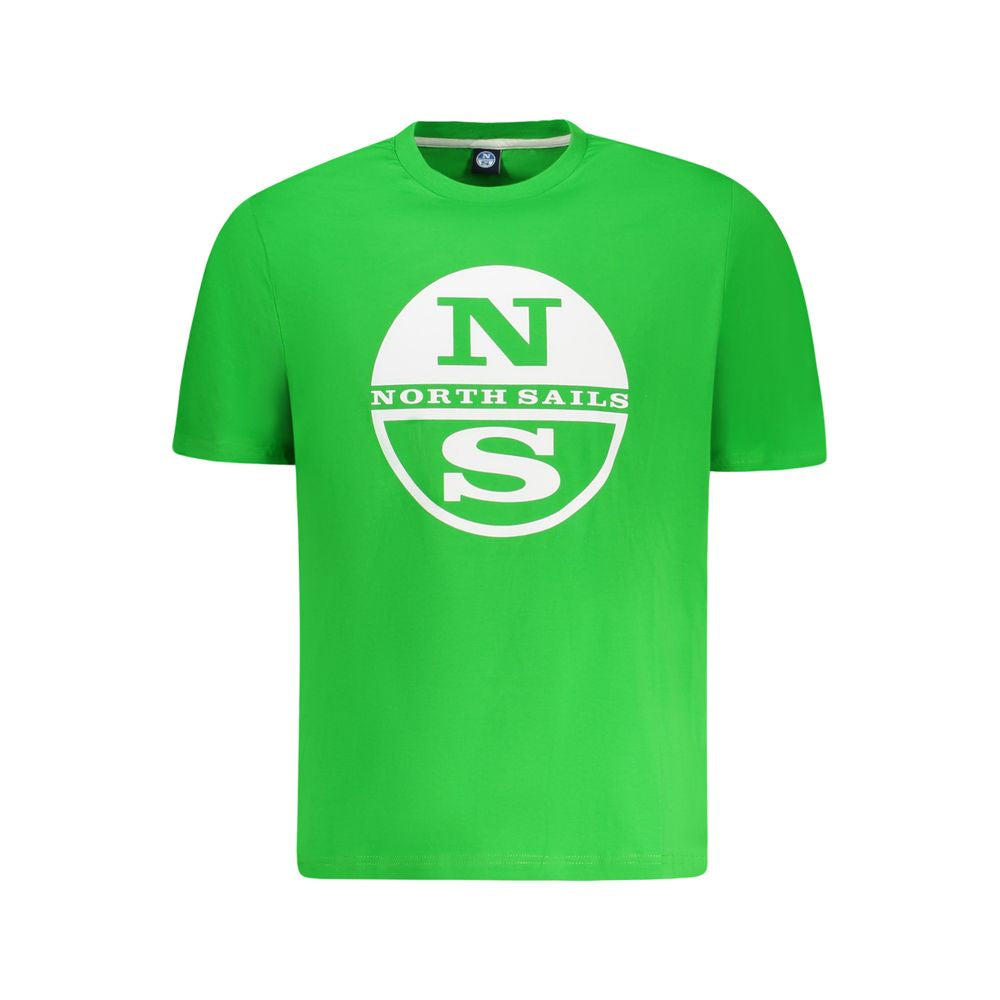 North Sails Verde Cotton Men T-Shirt | Regal Royce