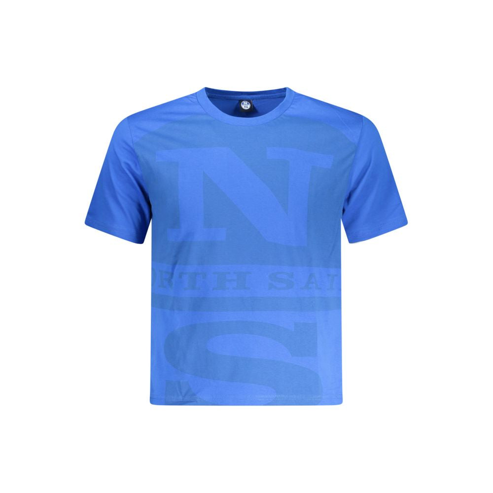 North Sails Blue Cotton T-Shirt | Regal Royce