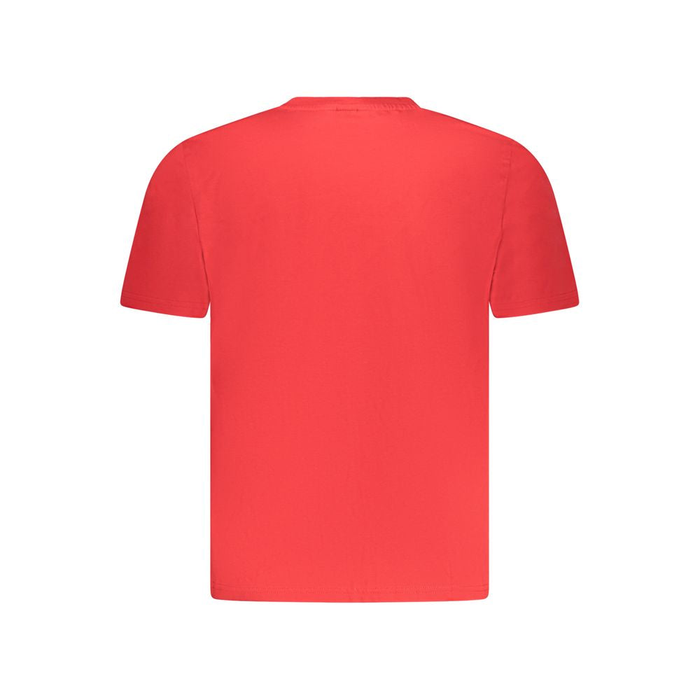 North Sails Red Cotton Men T-Shirt | Regal Royce