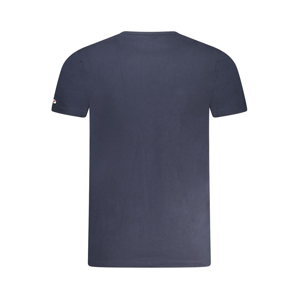 Pepe Jeans Blue Cotton T-Shirt | Regal Royce
