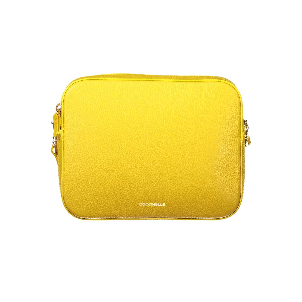 Coccinelle Giallo Leather Women Bag | Regal Royce