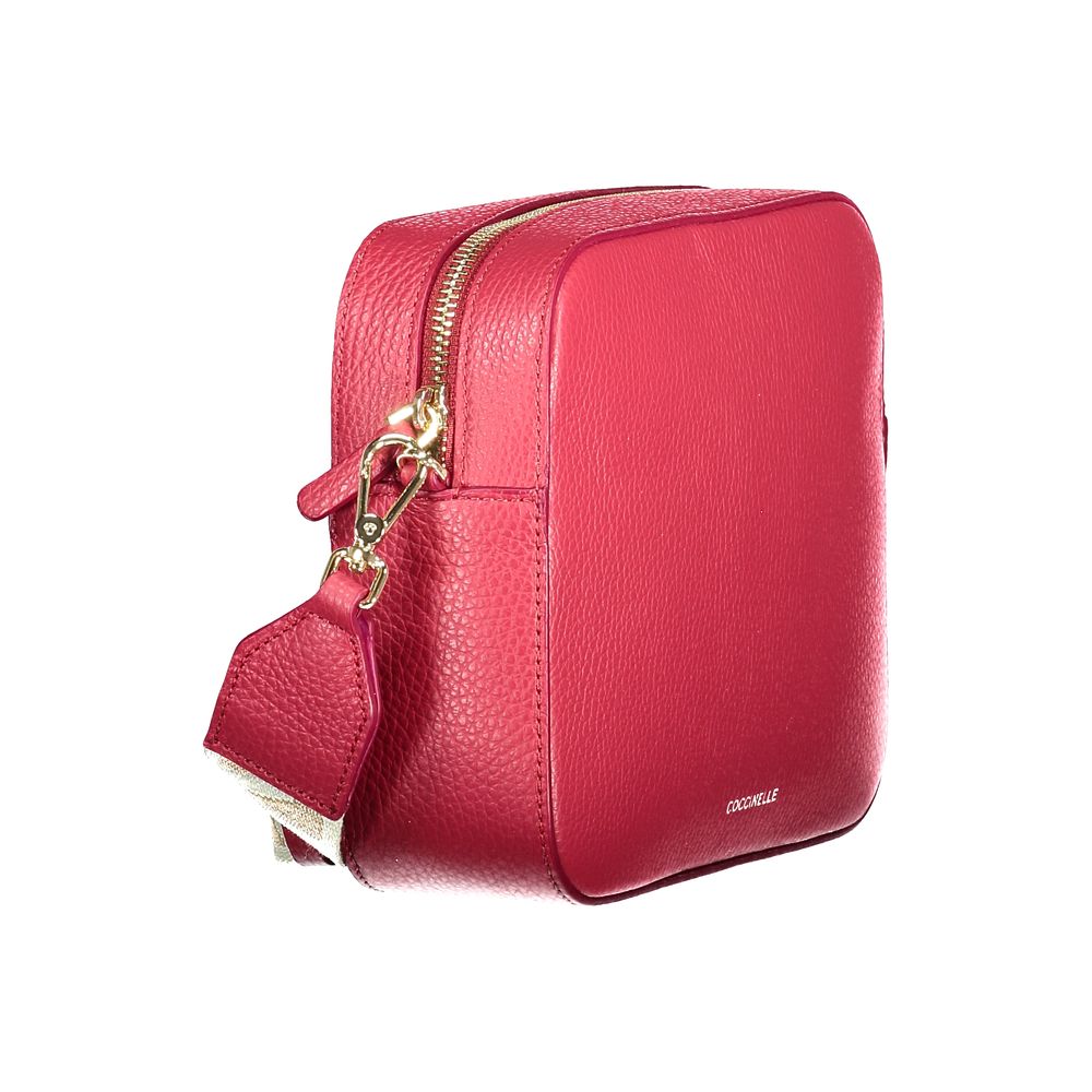 Coccinelle Red Leather Handbag