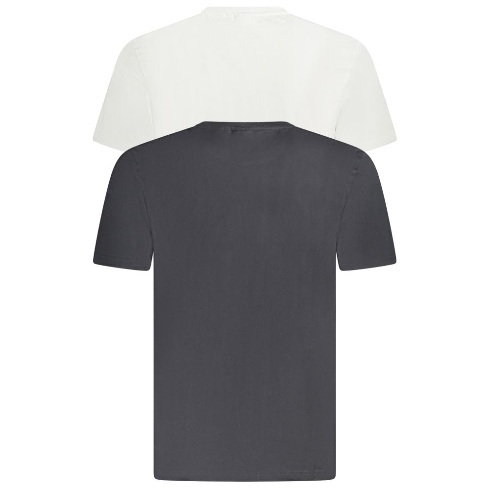 Fila Black Organic Cotton Men's T-Shirt | Regal Royce