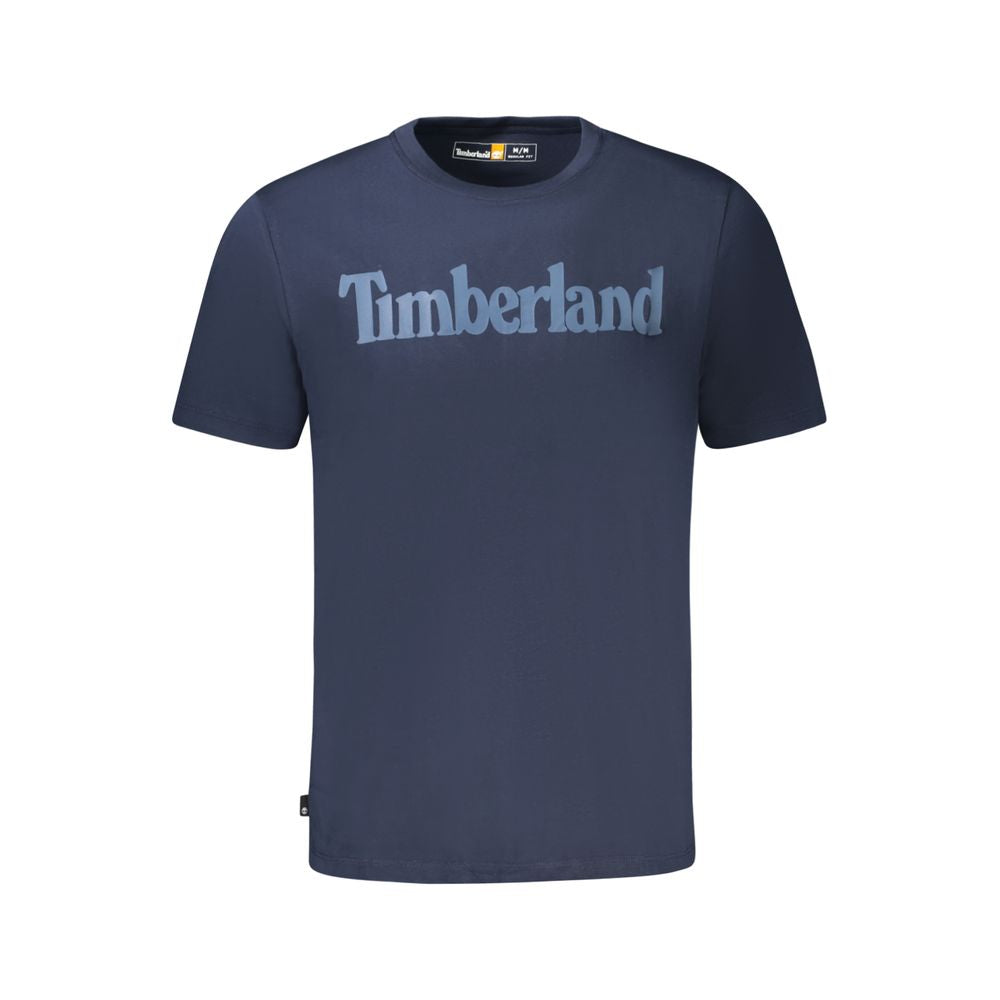 Timberland Blu Organic Cotton Men T-Shirt | Regal Royce