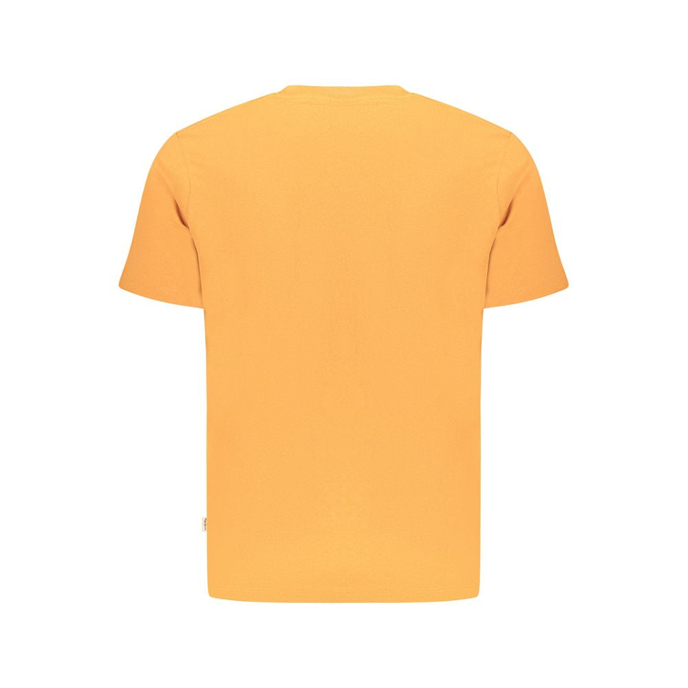 Pepe Jeans Arancione Cotton Men T-Shirt | Regal Royce
