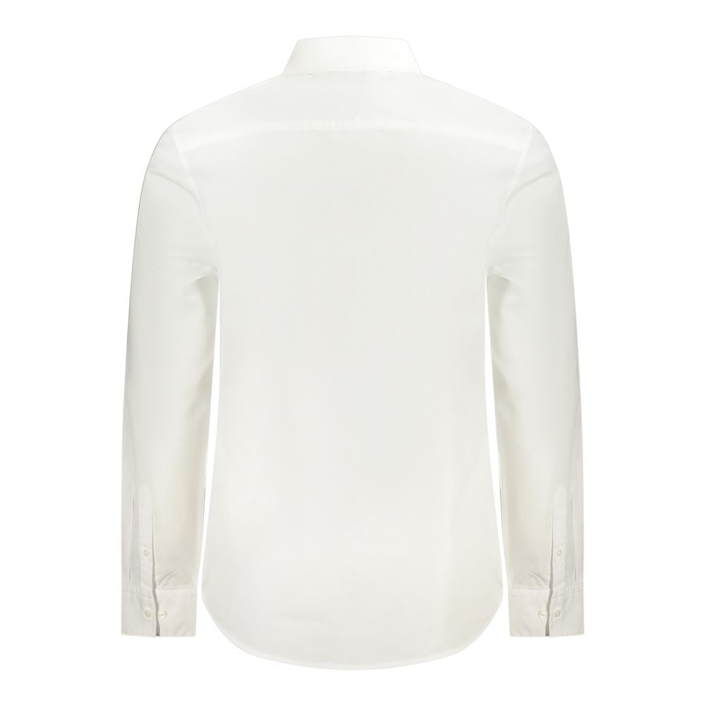 Calvin Klein White Organic Cotton Men's Shirt | Regal Royce