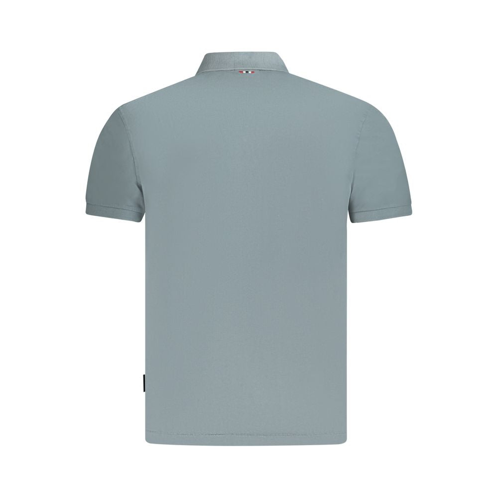 Napapijri Grigio Cotton Men Polo | Regal Royce