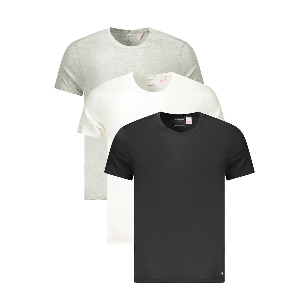 Calvin Klein Grey Cotton Men's T-Shirt | Regal Royce