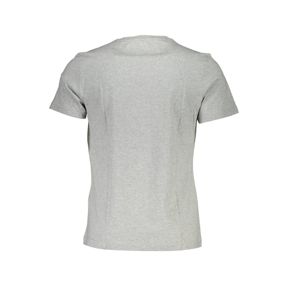 La Martina Grigio Cotton Men T-Shirt | Regal Royce