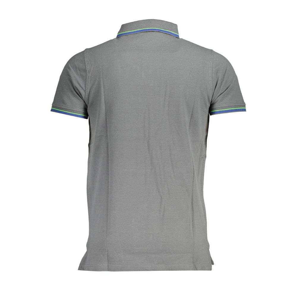 Norway 1963 Grigio Cotton Men Polo | Regal Royce