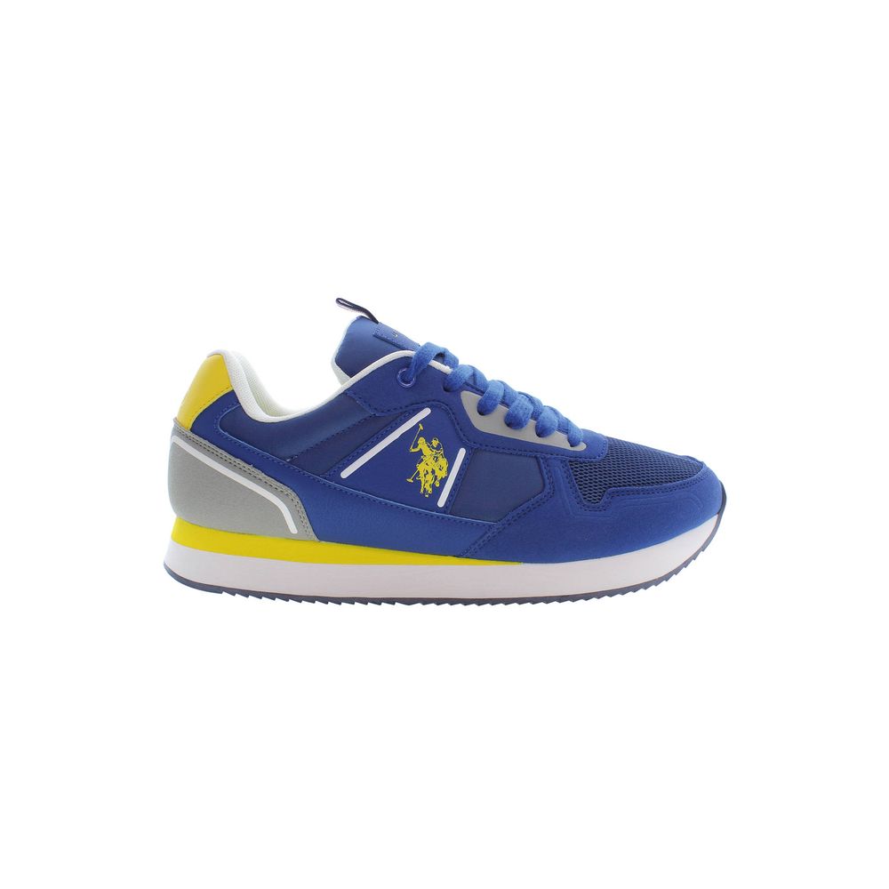 U.S. POLO ASSN. Blue Polyester Men Sneaker | Regal Royce