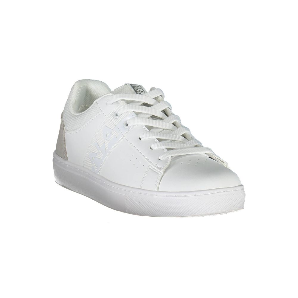 Napapijri Bianco Leather Women Sneaker | Regal Royce