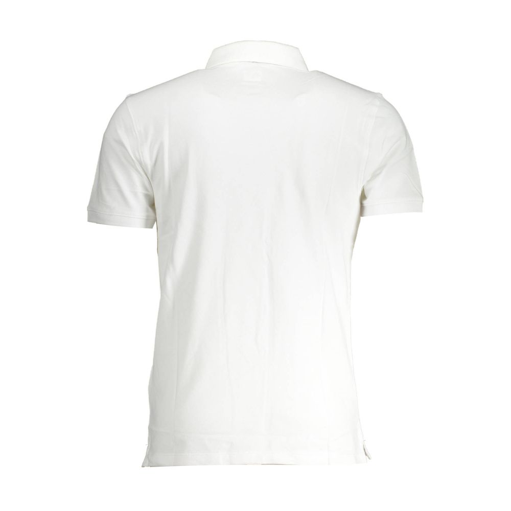 Levi's White Cotton Men Polo | Regal Royce
