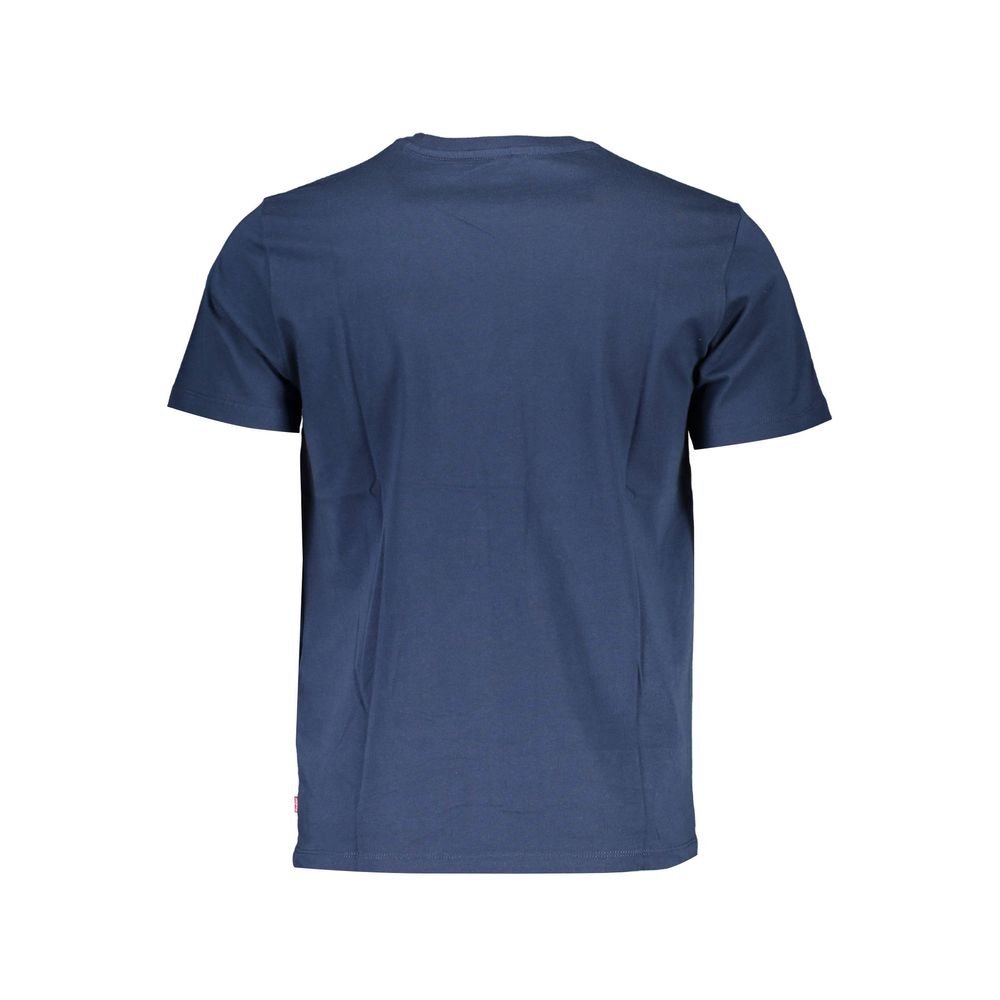 Levi's Blue Cotton Men T-Shirt | Regal Royce