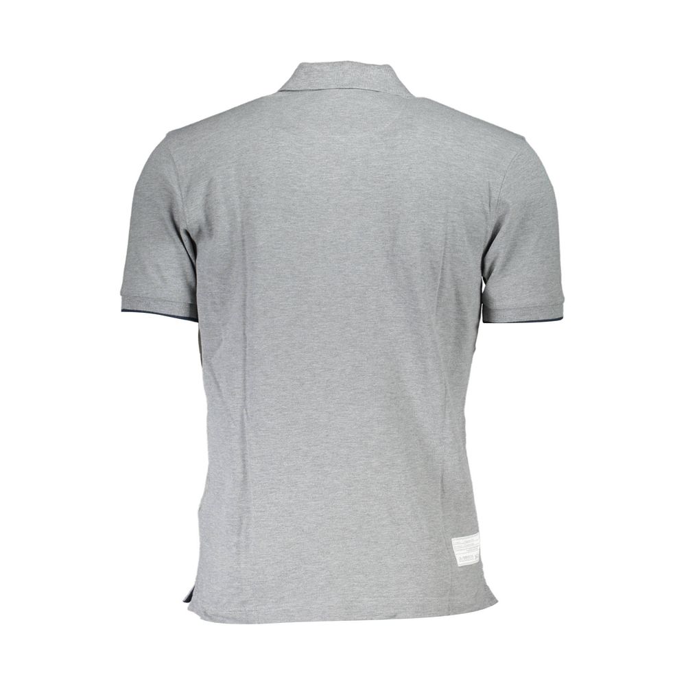 La Martina Grigio Cotton Men Polo | Regal Royce