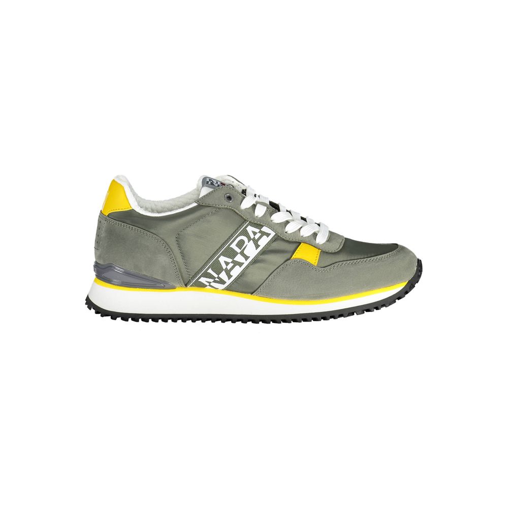 Napapijri Verde Polyurethane Men Sneaker | Regal Royce