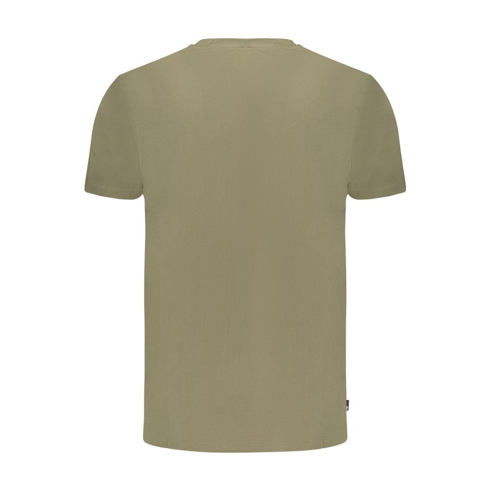 Timberland Green Cotton Men T-Shirt | Regal Royce