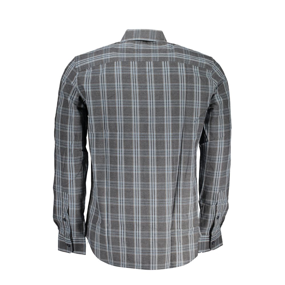 North Sails Grigio Cotton Men Shirt | Regal Royce