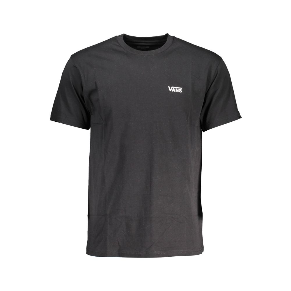 Vans Black Cotton Men T-Shirt | Regal Royce
