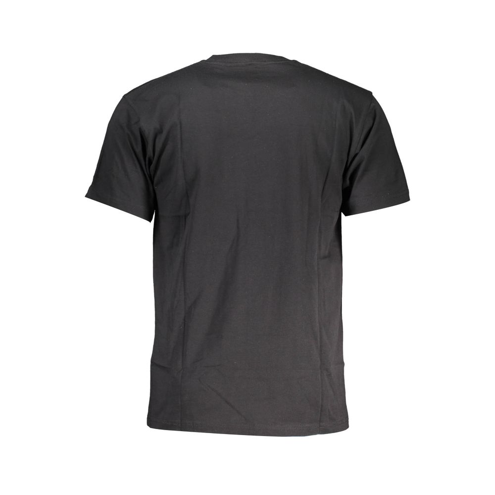 Vans Black Cotton Men T-Shirt | Regal Royce