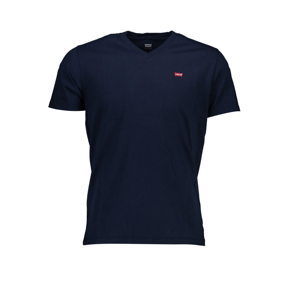 Levi's Blue Cotton Men T-Shirt | Regal Royce