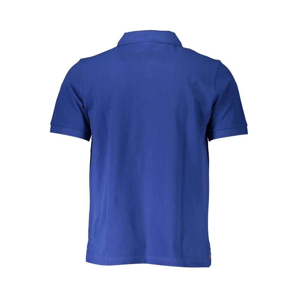North Sails Blue Cotton Men Polo Shirt | Regal Royce