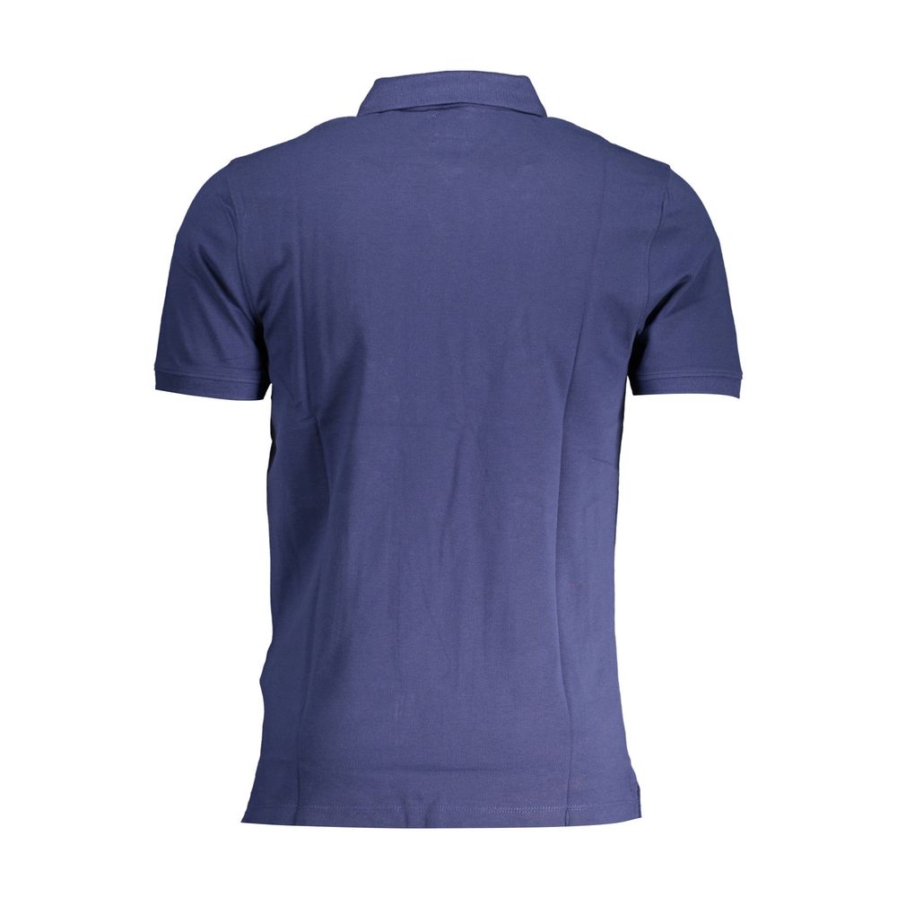 Levi's Blue Cotton Men Polo | Regal Royce