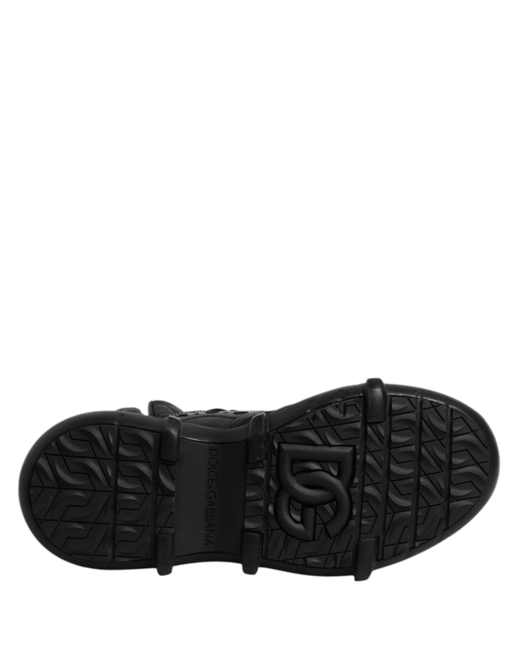 Dolce & Gabbana Black Leather Casual Mens Ankle Boots Shoes | Regal Royce