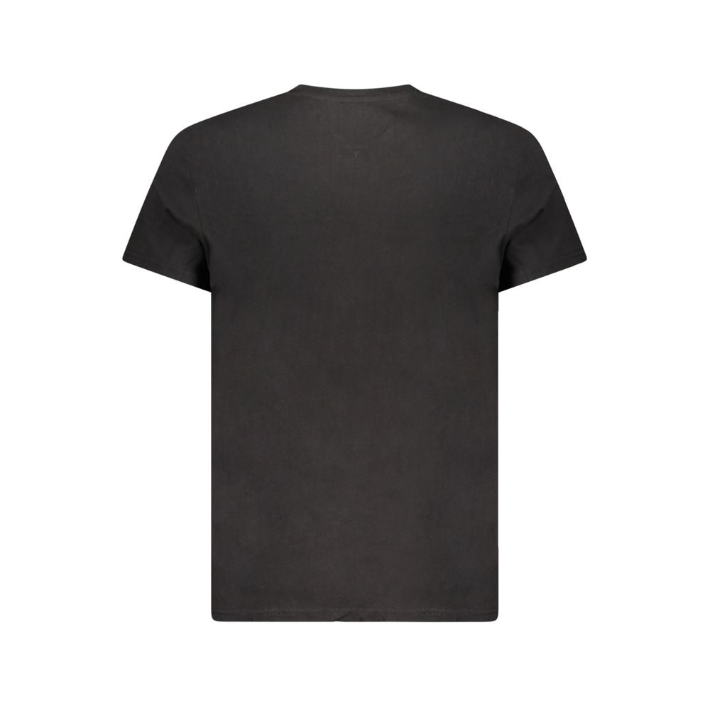 Tommy Hilfiger Black Cotton Men's T-Shirt | Regal Royce
