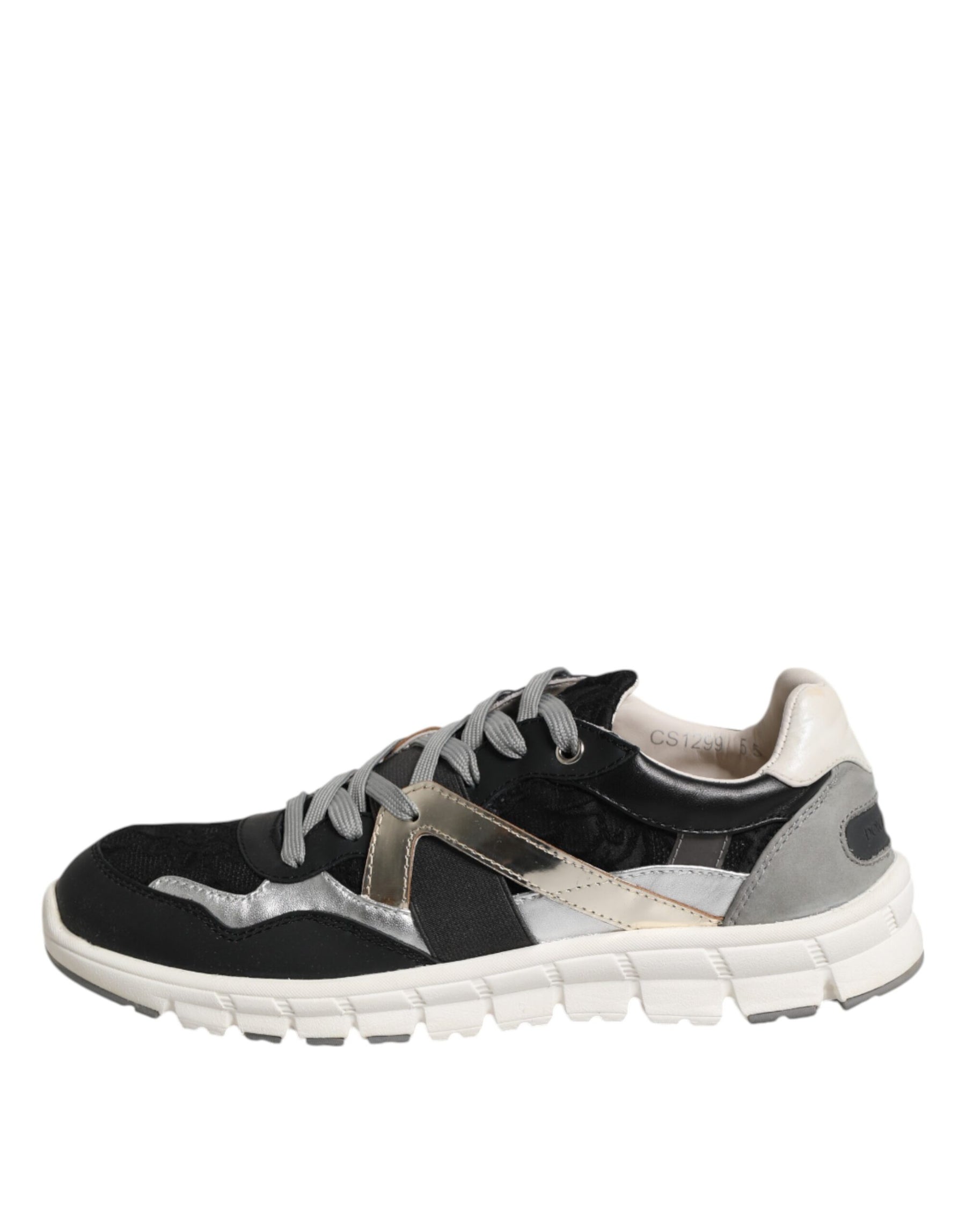 Dolce & Gabbana Multicolor Suede Low Top Men Sneaker Shoes | Regal Royce