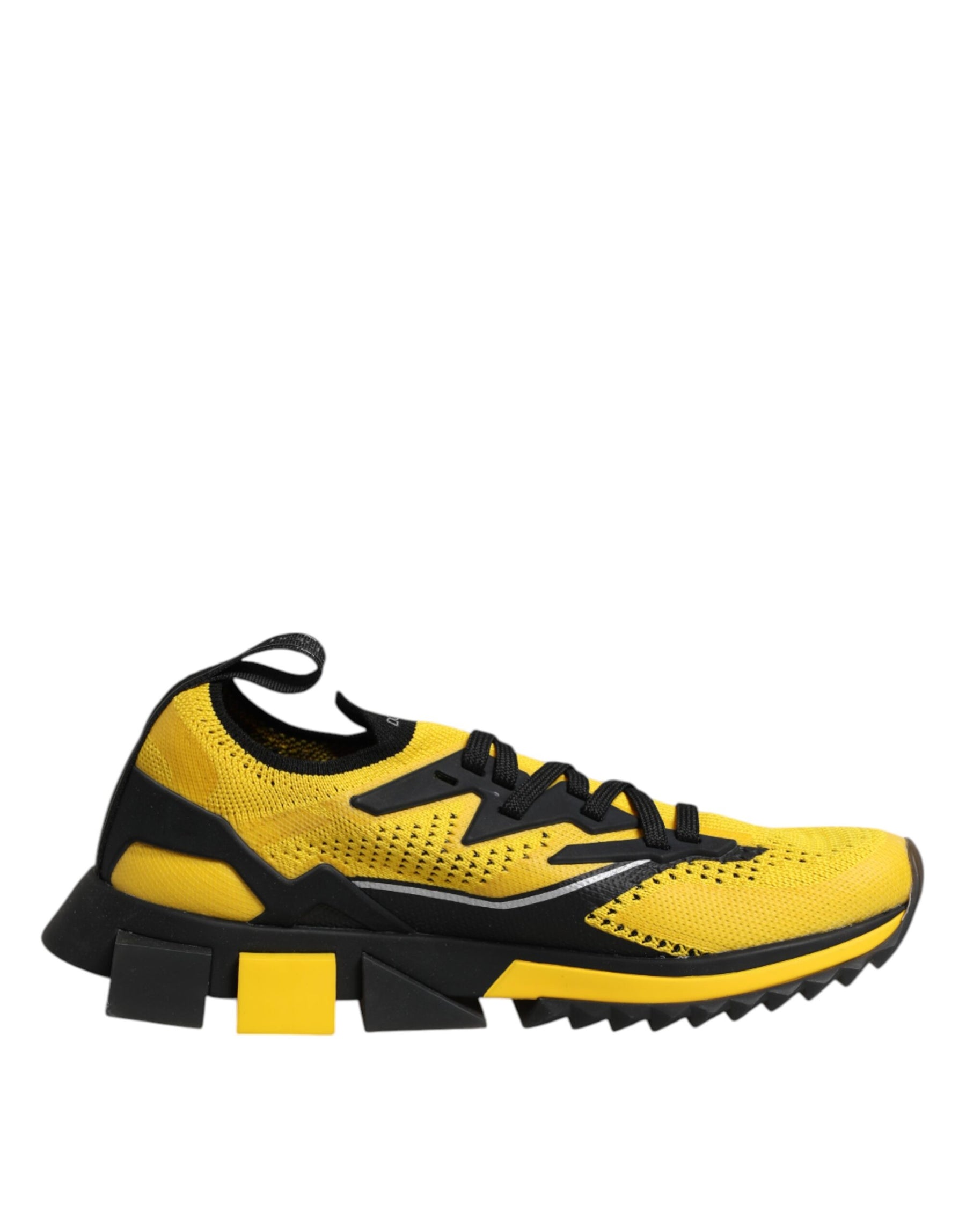 Dolce & Gabbana Yellow SORRENTO Sport Stretch Sneakers Shoes | Regal Royce