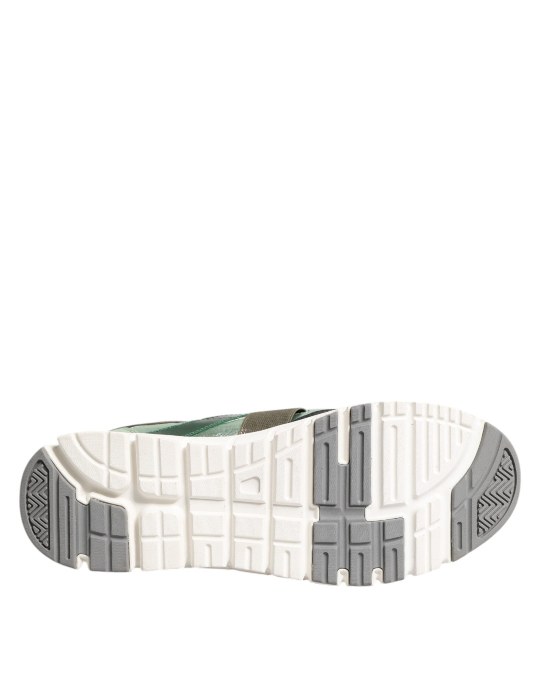 Dolce & Gabbana Multicolor Lace Up Low Top Sneakers Shoes | Regal Royce