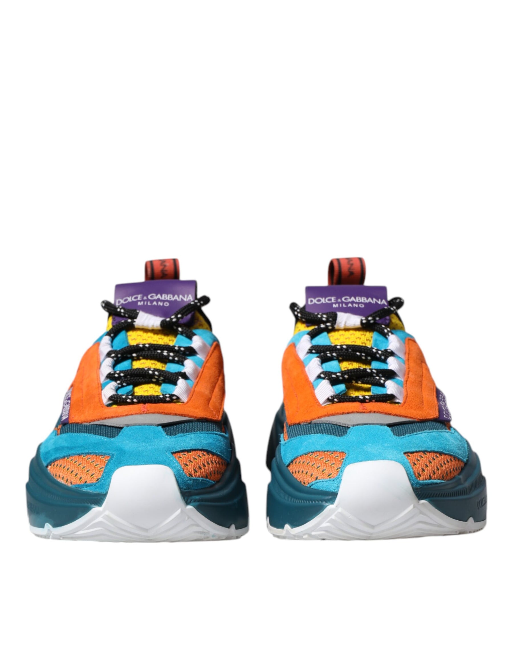 Dolce & Gabbana Multicolor Low Top Daymaster Sneakers Shoes | Regal Royce