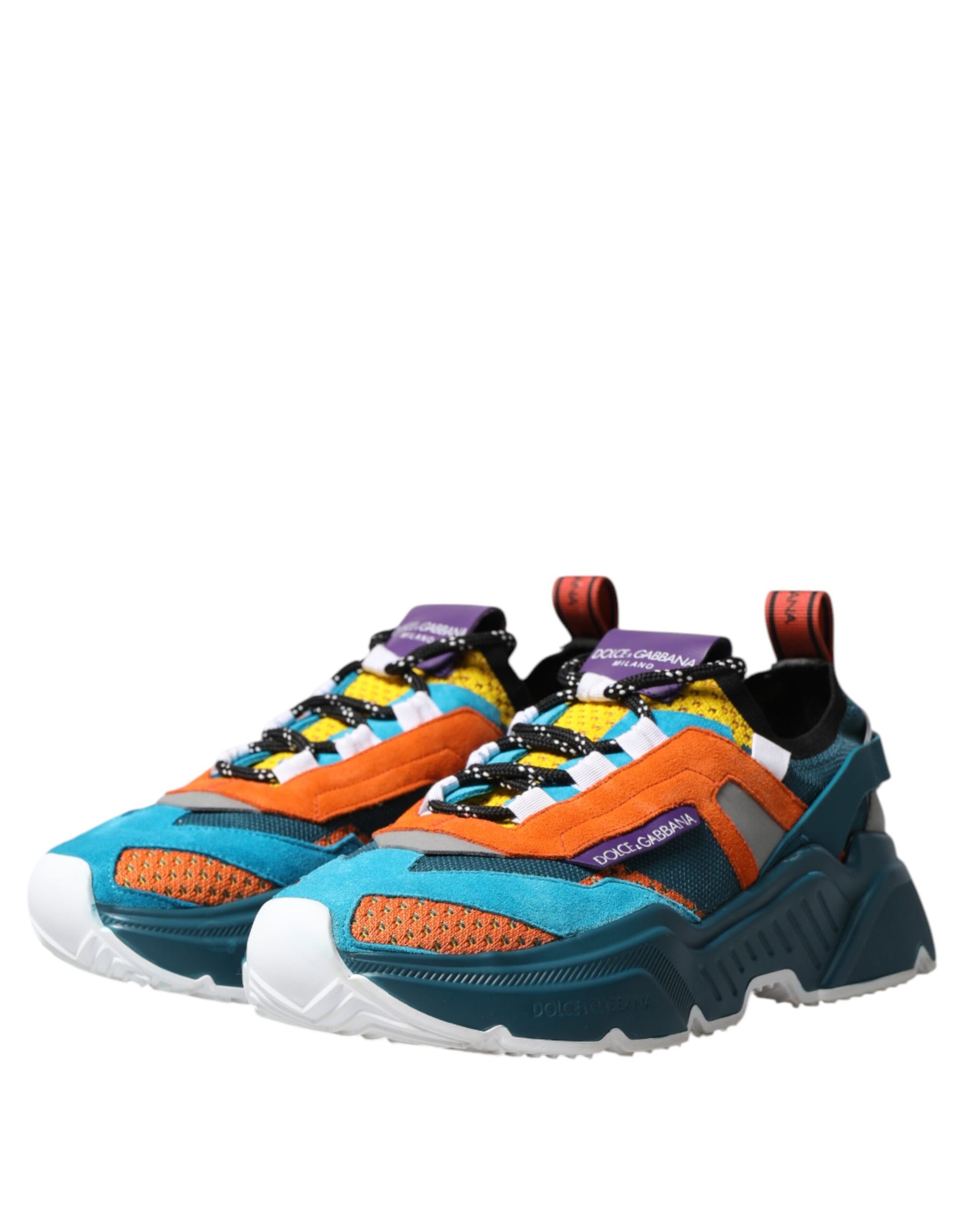 Dolce & Gabbana Multicolor Low Top Daymaster Sneakers Shoes | Regal Royce