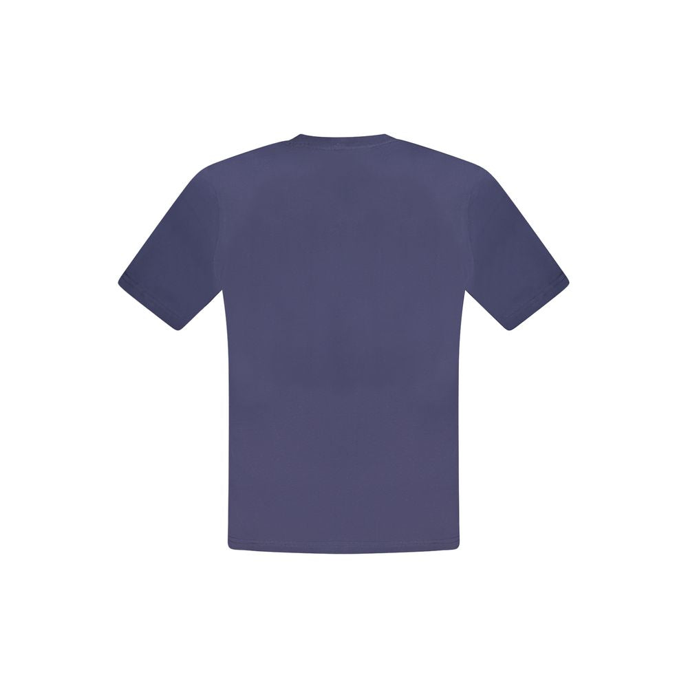 North Sails Blue Cotton Men T-Shirt | Regal Royce