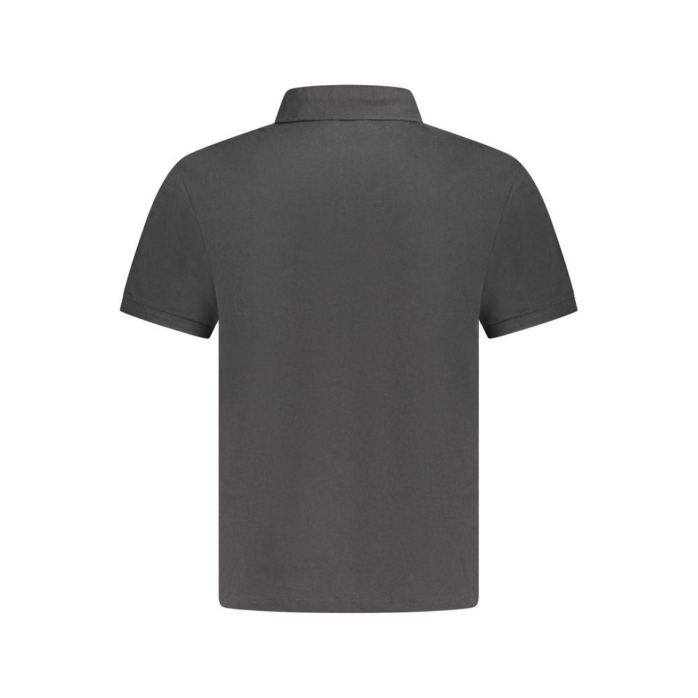 North Sails Black Cotton Mens Polo Shirt | Regal Royce