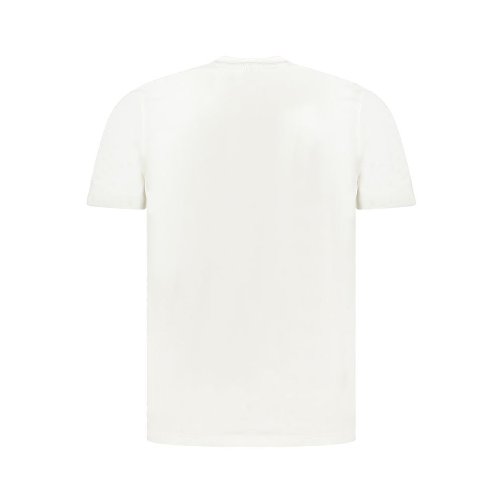 North Sails White Cotton Men T-Shirt | Regal Royce