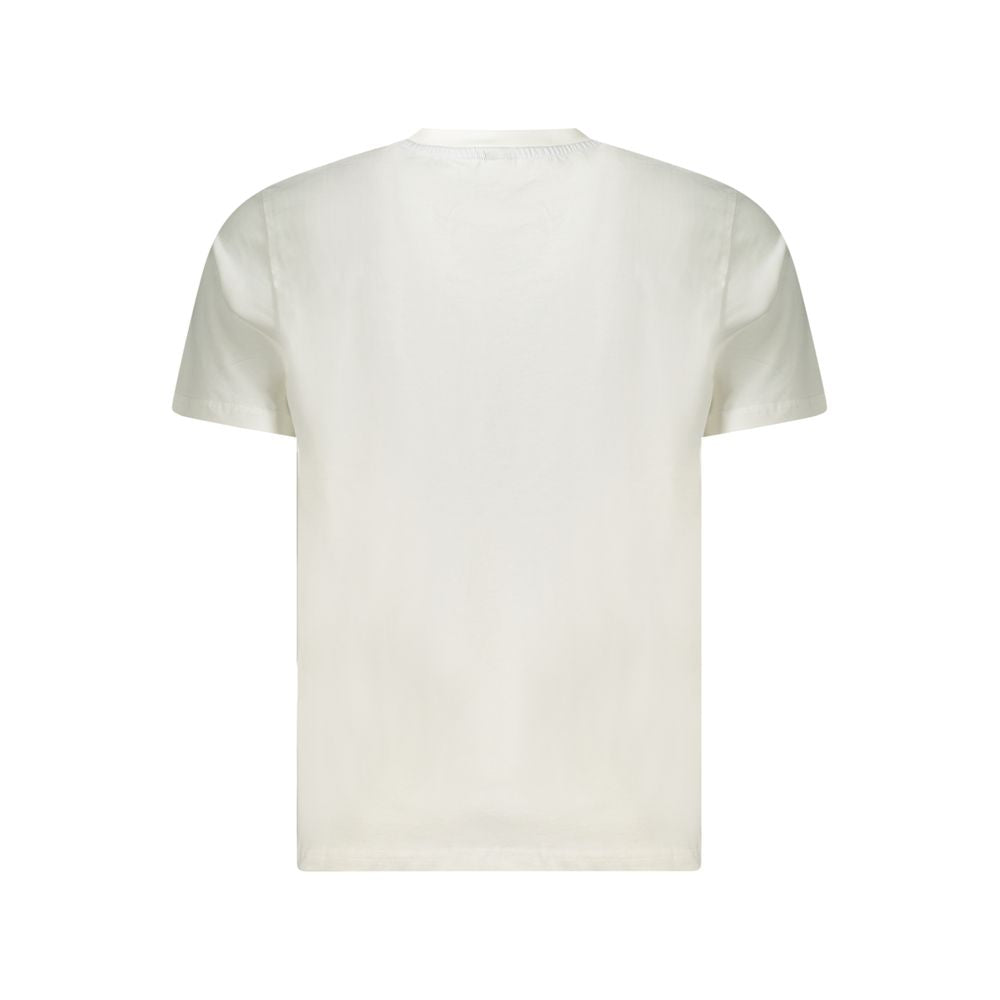 North Sails Bianco Cotton Men T-Shirt | Regal Royce