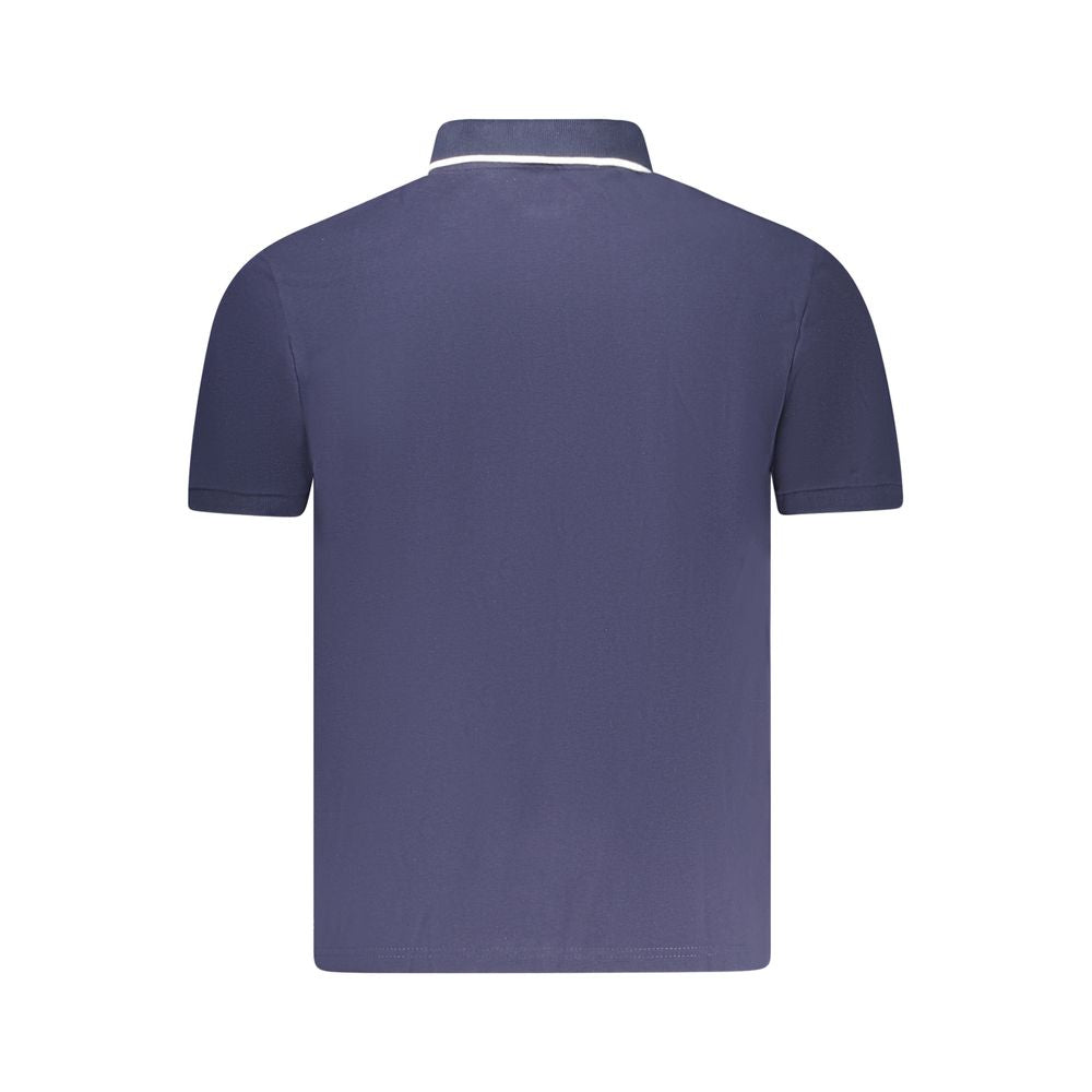 North Sails Blue Cotton Men Polo | Regal Royce