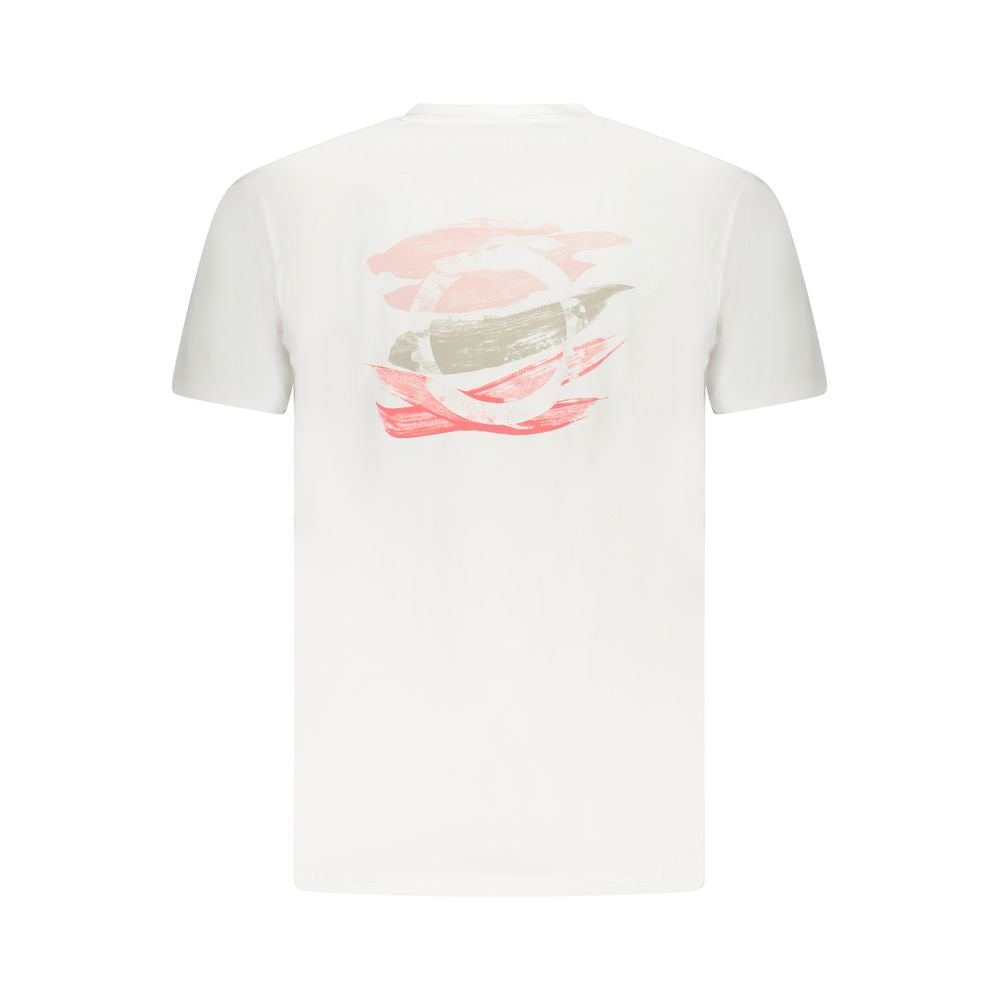Trussardi White Cotton Men's T-Shirt | Regal Royce