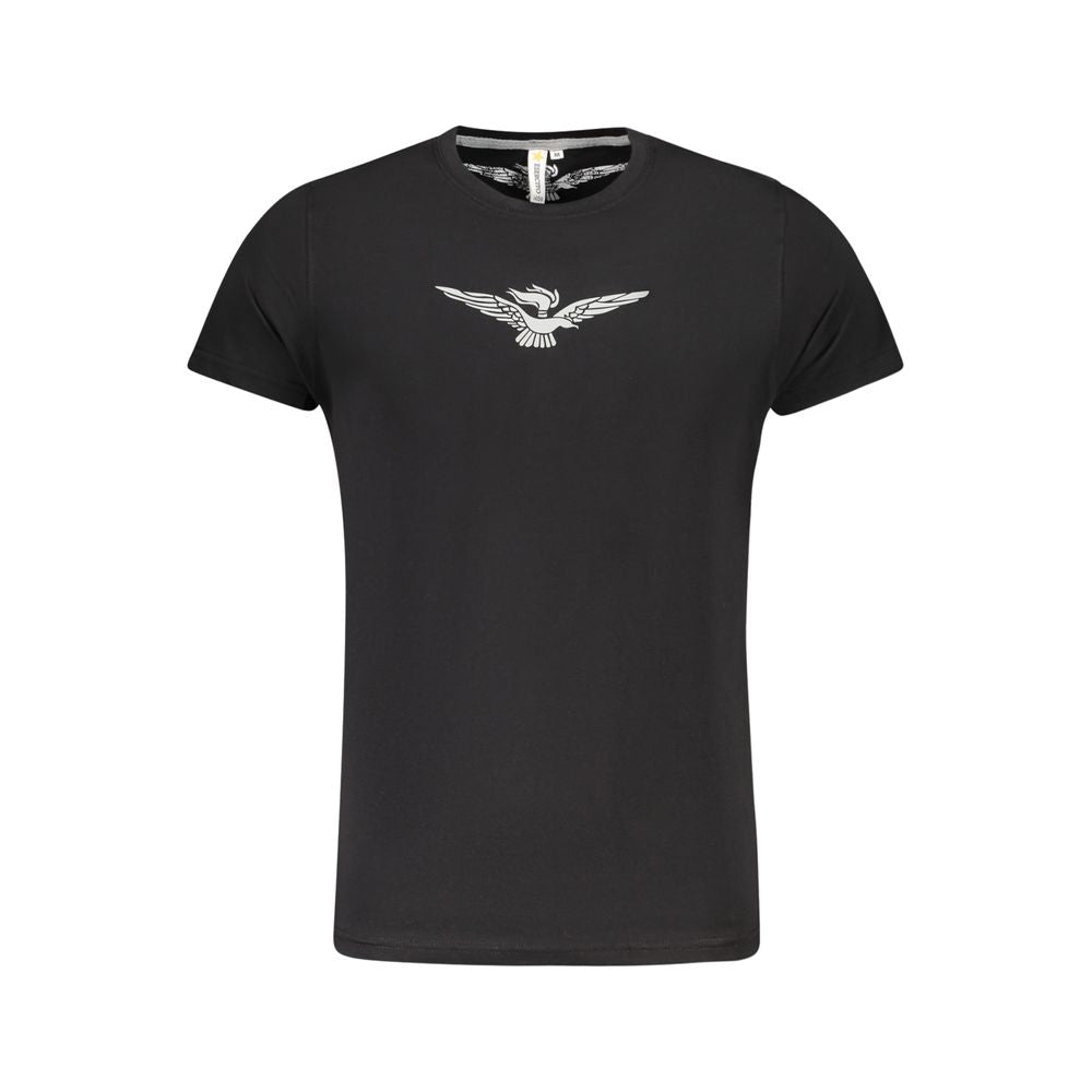 Accademia Militare "Black Cotton Men T-Shirt" | Regal Royce